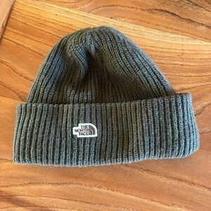 The North Face Olive Green Beanie